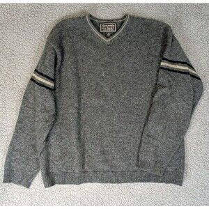 Vintage Abercrombie and Fitch Sweater Mens XL Shetland Wool Crewneck Pullover